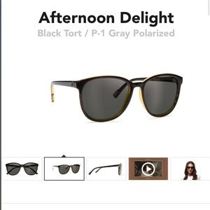 d’blanc afternoon delight polarized sunglasses
